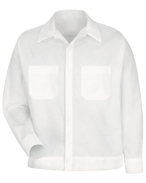 Red Kap Button-Front Shirt Jacket SP35