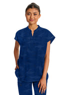 Healing Hands Journey Camo Top.  Item 2352 in HH PURPLE LABEL.  Live Chat for Bulk Discounts.