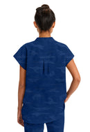 Healing Hands Journey Camo Top.  Item 2352 in HH PURPLE LABEL.  Live Chat for Bulk Discounts.