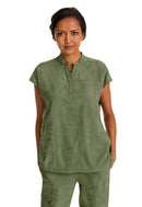 Healing Hands Journey Camo Top.  Item 2352 in HH PURPLE LABEL.  Live Chat for Bulk Discounts.