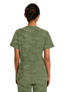 Healing Hands Joy Camo Top.  Item 2353 in HH PURPLE LABEL.  Live Chat for Bulk Discounts.
