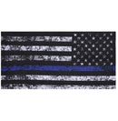 Rothco Thin Blue Line Multi-Use Tactical Wrap. Item