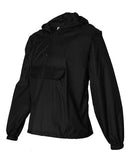 Augusta Sportswear Packable Half-Zip Hooded Pullover Jacket 3130