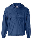 Augusta Sportswear Packable Half-Zip Hooded Pullover Jacket 3130