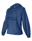 Augusta Sportswear Packable Half-Zip Hooded Pullover Jacket 3130