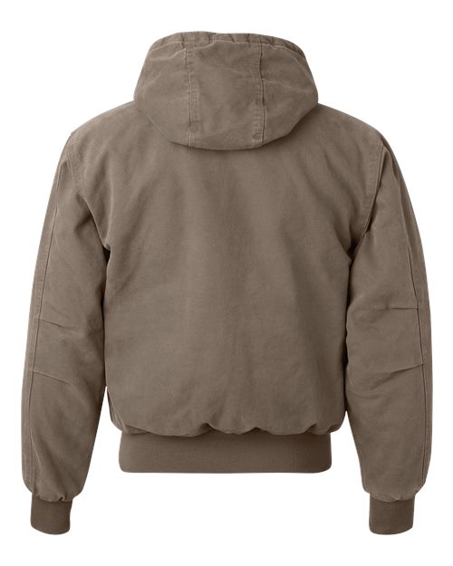DRI DUCK Cheyenne Boulder Cloth™ Hooded Jacket with Tricot Quilt Lining 5020
