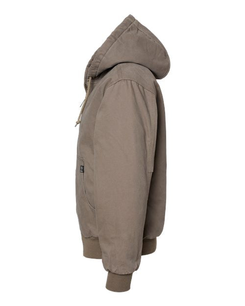 DRI DUCK Cheyenne Boulder Cloth™ Hooded Jacket with Tricot Quilt Lining 5020