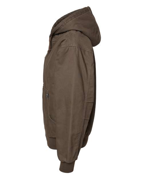 DRI DUCK Cheyenne Boulder Cloth™ Hooded Jacket with Tricot Quilt Lining 5020