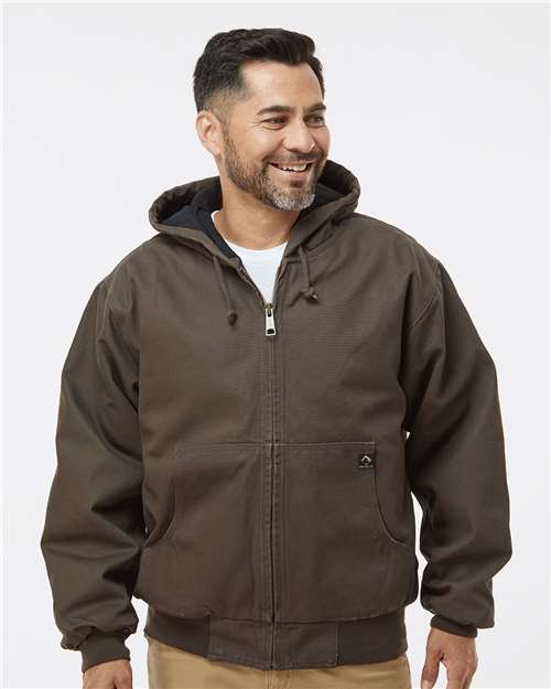 DRI DUCK Cheyenne Boulder Cloth™ Hooded Jacket with Tricot Quilt Lining 5020