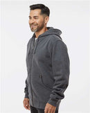 DRI DUCK Crossfire Heavyweight Power Fleece Hooded Jacket with Thermal Lining 7033