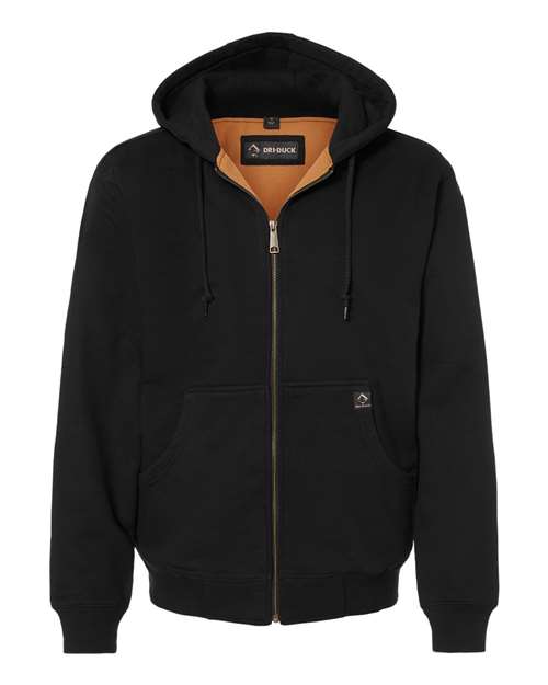 DRI DUCK Crossfire Heavyweight Power Fleece Hooded Jacket with Thermal Lining Tall Sizes 7033T