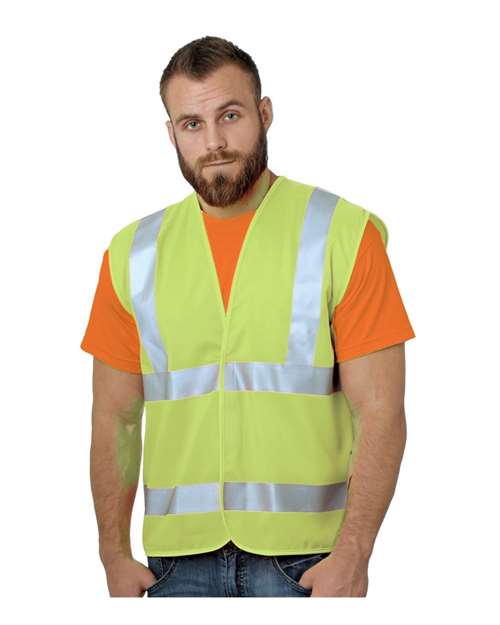 Bayside USA-Made Economy Class 2 ANSI Vest 3789