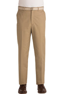 Edwards Mens Business Casual Flat Front Chino Pant [