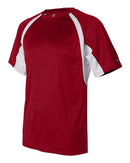 Badger B-Core Hook T-Shirt 4144 - Red/ White