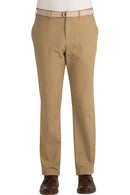 Edwards Mens Flat Front Slim Chino Pant [