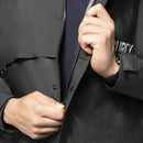 Rothco Security Nylon Rain Jacket - Black. Item