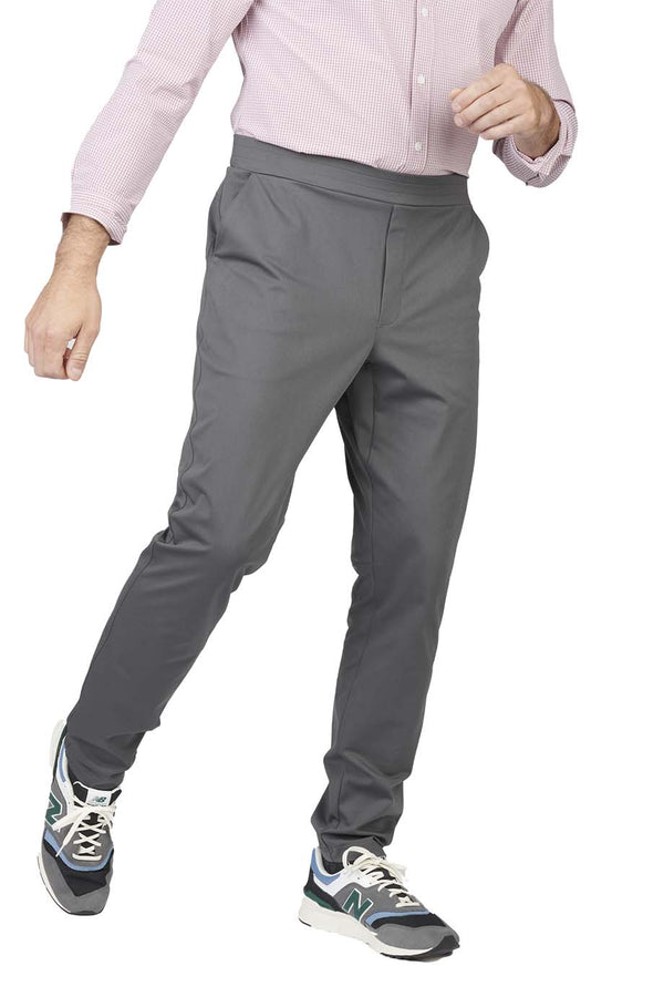 Edwards Point Grey Mens Tapered Ankle Pant [#2582]