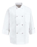 Chef Designs Eight Pearl Button Chef Coat 0403