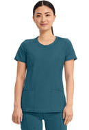 Cherokee Round Neck Top. Item 2624A in CK IN INFINITY Collection. Live Chat for Bulk Discounts.