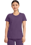 Cherokee Round Neck Top. Item 2624A in CK IN INFINITY Collection. Live Chat for Bulk Discounts.