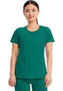 Cherokee Round Neck Top. Item 2624A in CK IN INFINITY Collection. Live Chat for Bulk Discounts.