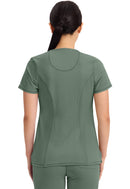 Cherokee Round Neck Top. Item 2624A in CK IN INFINITY Collection. Live Chat for Bulk Discounts.