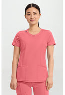 Cherokee Round Neck Top. Item 2624A in CK IN INFINITY Collection. Live Chat for Bulk Discounts.