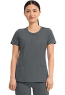 Cherokee Round Neck Top. Item 2624A in CK IN INFINITY Collection. Live Chat for Bulk Discounts.