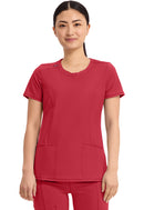 Cherokee Round Neck Top. Item 2624A in CK IN INFINITY Collection. Live Chat for Bulk Discounts.