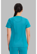 Cherokee Round Neck Top. Item 2624A in CK IN INFINITY Collection. Live Chat for Bulk Discounts.