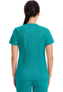 Cherokee Round Neck Top. Item 2624A in CK IN INFINITY Collection. Live Chat for Bulk Discounts.
