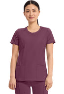 Cherokee Round Neck Top. Item 2624A in CK IN INFINITY Collection. Live Chat for Bulk Discounts.