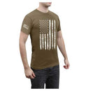 Rothco Distressed US Flag Athletic Fit T-Shirt. Item