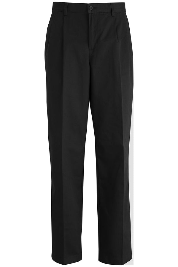Edwards Mens Utility Chino Pleated Pant [#2637].  Live Chat for Bulk Discounts