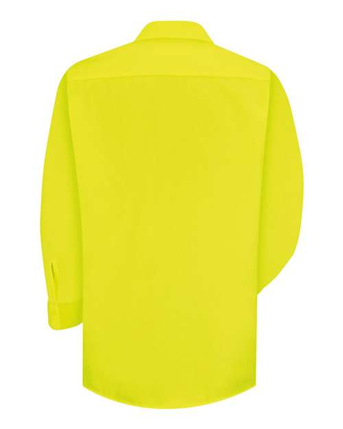 Red Kap Enhanced Visibility Long Sleeve Work Shirt SS14