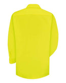 Red Kap Enhanced Visibility Long Sleeve Work Shirt SS14