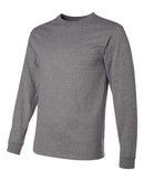 JERZEES Dri-Power® Long Sleeve 50/50 T-Shirt 29LSR - Oxford