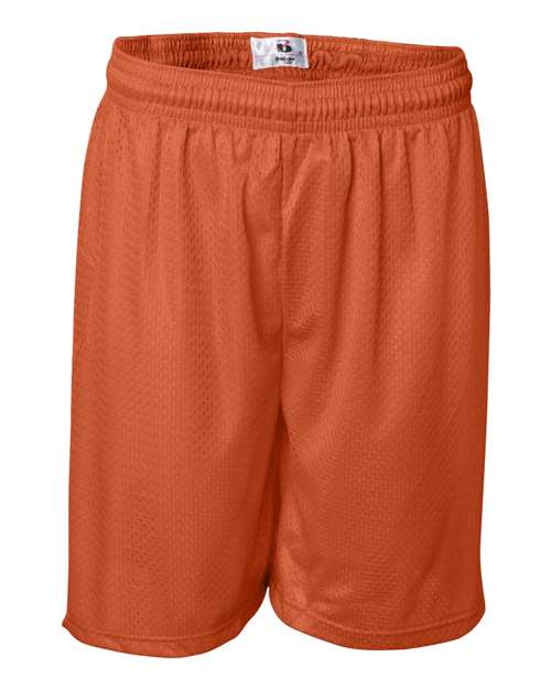 Badger Pro Mesh 7" Shorts 7207 - Burnt Orange