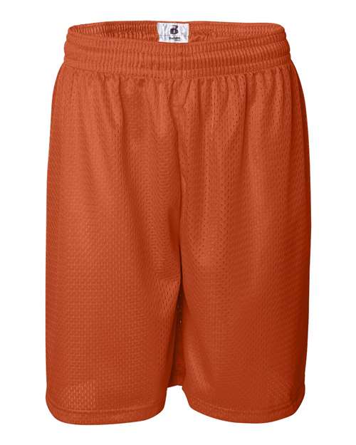 Badger Pro Mesh 9" Shorts 7209 - Burnt Orange