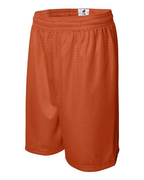 Badger Pro Mesh 9" Shorts 7209 - Burnt Orange