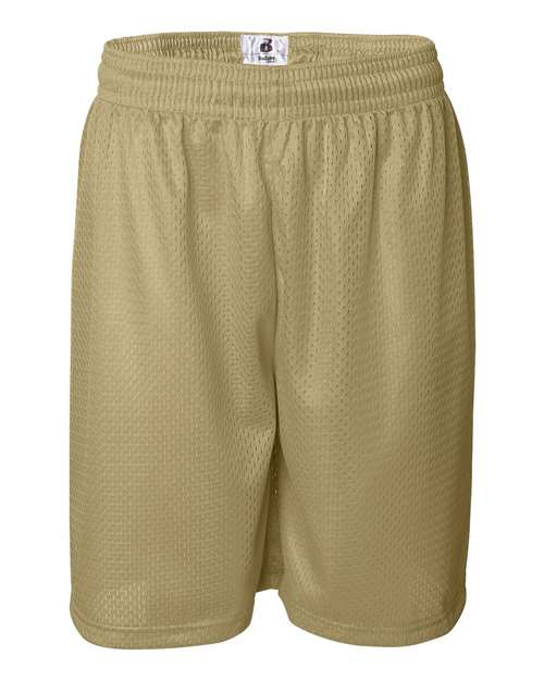 Badger Pro Mesh 9" Shorts 7209 - Vegas Gold