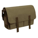 Rothco Deluxe Vintage Canvas Messenger Bag - Olive Drab. Item