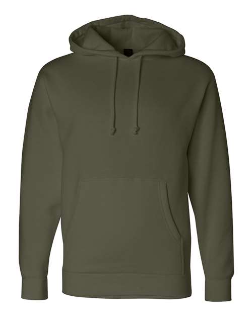 Independent Trading Co. Heavyweight Hooded Sweatshirt IND4000 - Army
