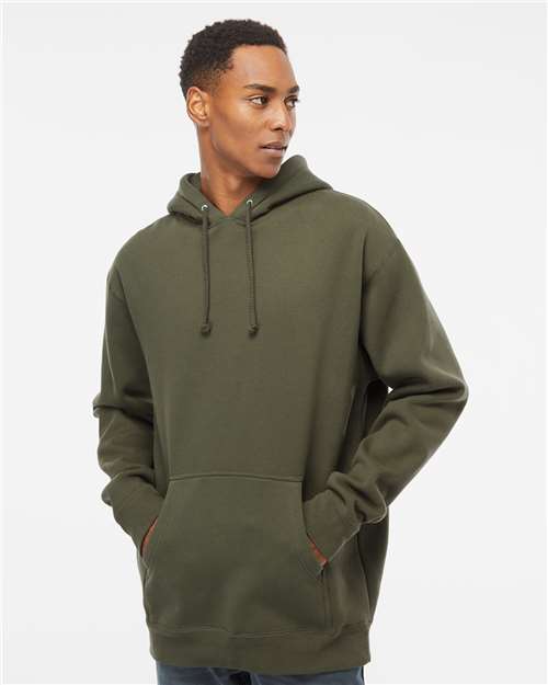 Independent Trading Co. Heavyweight Hooded Sweatshirt IND4000 - Army