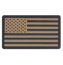 Rothco PVC US Flag Patch With Hook Back. Item