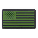 Rothco PVC US Flag Patch With Hook Back. Item