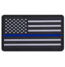 Rothco PVC US Flag Patch With Hook Back. Item