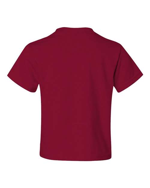 JERZEES Dri-Power® Youth 50/50 T-Shirt 29BR - Cardinal