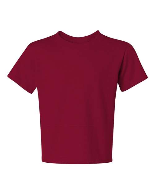 JERZEES Dri-Power® Youth 50/50 T-Shirt 29BR - Cardinal