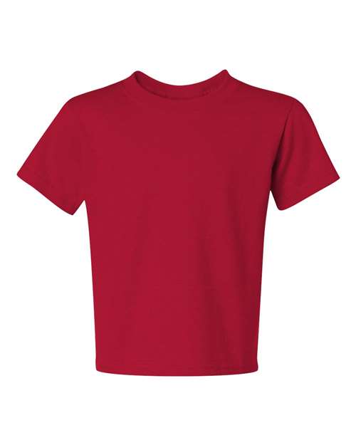 JERZEES Dri-Power® Youth 50/50 T-Shirt 29BR - True Red